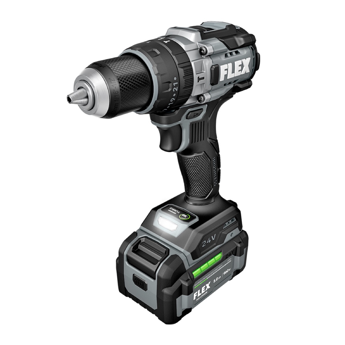 Flex 24V FX1272T Turbo Hammer Drill